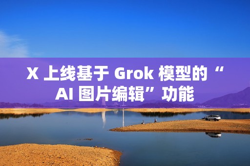 X 上线基于 Grok 模型的“AI 图片编辑”功能