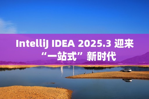 IntelliJ IDEA 2025.3 迎来“一站式”新时代