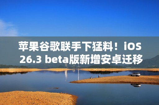 苹果谷歌联手下猛料！iOS 26.3 beta版新增安卓迁移、跨设备通知等核心功能