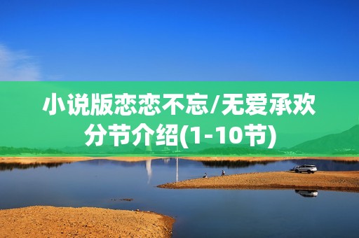 小说版恋恋不忘/无爱承欢分节介绍(1-10节)