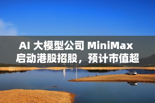 AI 大模型公司 MiniMax 启动港股招股，预计市值超 460 亿港元
