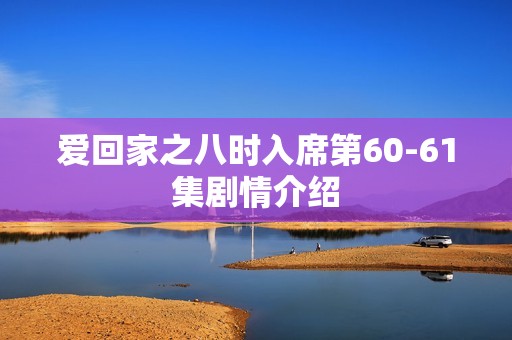 爱回家之八时入席第60-61集剧情介绍