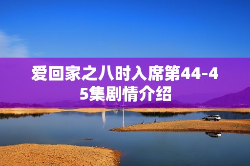 爱回家之八时入席第44-45集剧情介绍