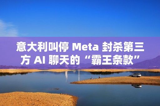 意大利叫停 Meta 封杀第三方 AI 聊天的“霸王条款”