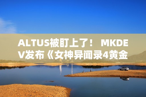 ALTUS被盯上了！ MKDEV发布《女神异闻录4黄金版》D加密攻破测试版