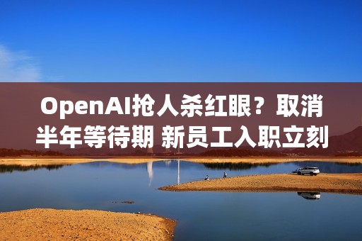 OpenAI抢人杀红眼？取消半年等待期 新员工入职立刻拿股票！