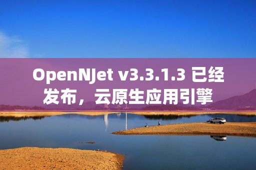 OpenNJet v3.3.1.3 已经发布，云原生应用引擎