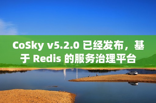 CoSky v5.2.0 已经发布，基于 Redis 的服务治理平台