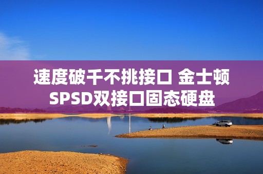 速度破千不挑接口 金士顿SPSD双接口固态硬盘