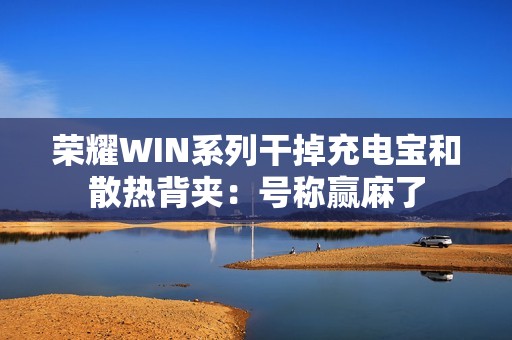 荣耀WIN系列干掉充电宝和散热背夹：号称赢麻了