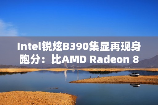 Intel锐炫B390集显再现身跑分：比AMD Radeon 890M快了16%