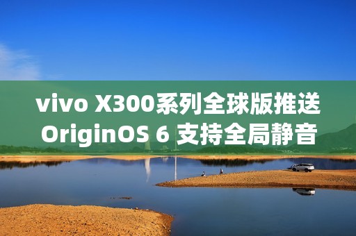 vivo X300系列全球版推送OriginOS 6 支持全局静音