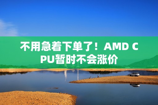 不用急着下单了！AMD CPU暂时不会涨价