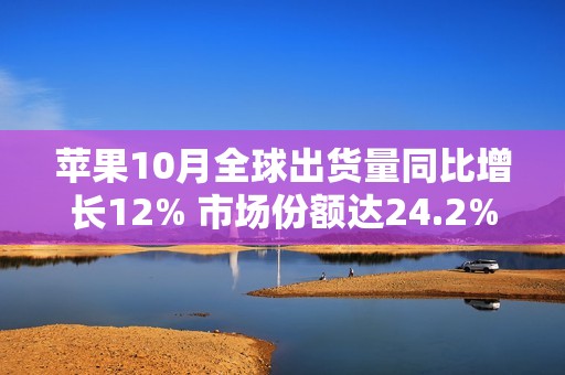 苹果10月全球出货量同比增长12% 市场份额达24.2%