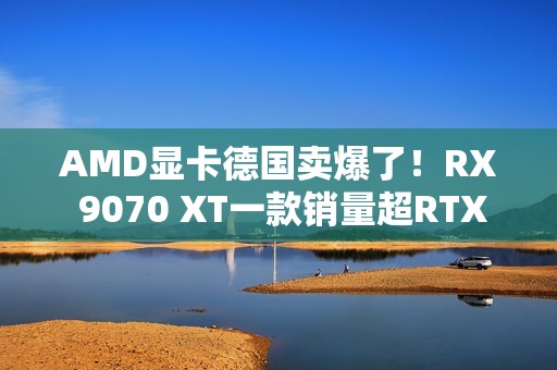 AMD显卡德国卖爆了！RX 9070 XT一款销量超RTX 50全系