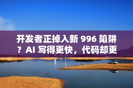 开发者正掉入新 996 陷阱？AI 写得更快，代码却更差