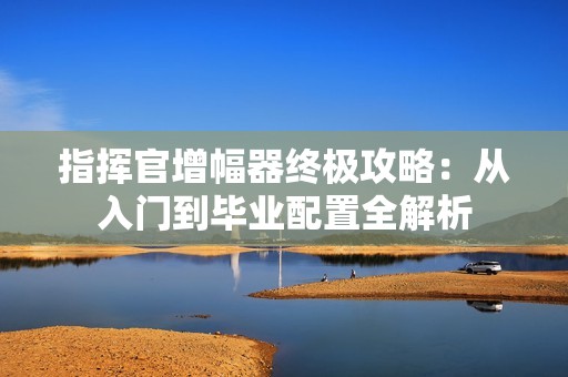 指挥官增幅器终极攻略：从入门到毕业配置全解析