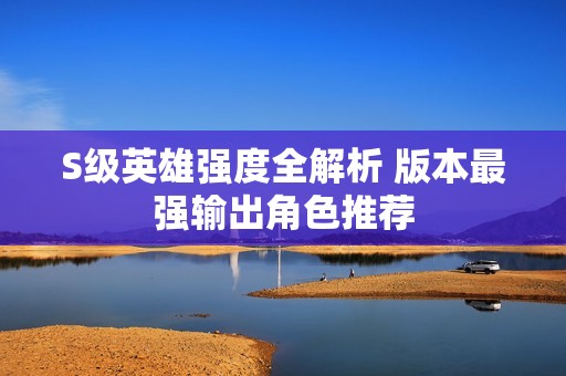 S级英雄强度全解析 版本最强输出角色推荐