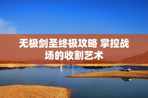 无极剑圣终极攻略 掌控战场的收割艺术