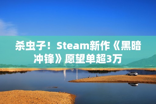 杀虫子！Steam新作《黑暗冲锋》愿望单超3万