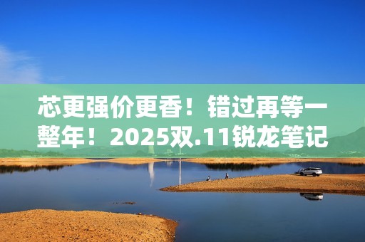 芯更强价更香！错过再等一整年！2025双.11锐龙笔记本优选
