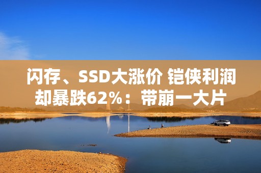 闪存、SSD大涨价 铠侠利润却暴跌62%：带崩一大片