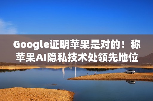 Google证明苹果是对的！称苹果AI隐私技术处领先地位