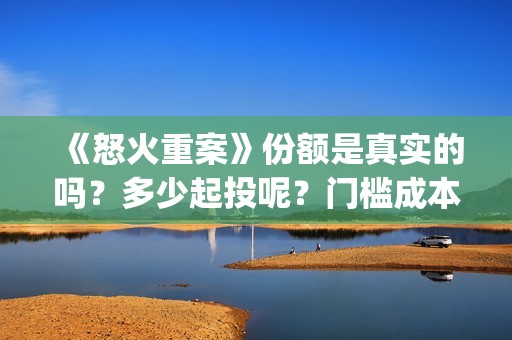 《怒火重案》份额是真实的吗？多少起投呢？门槛成本多少？怎么投资呢？(怒火重案全剧情)