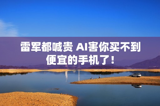 雷军都喊贵 AI害你买不到便宜的手机了！