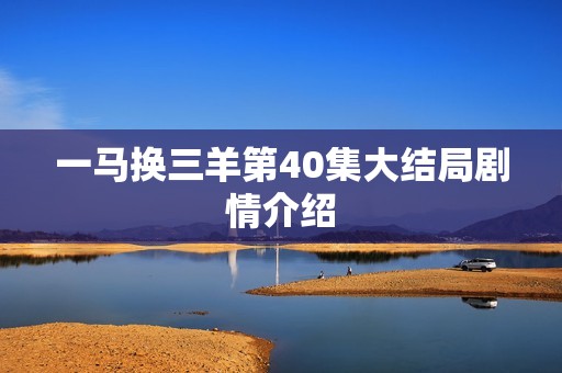 一马换三羊第40集大结局剧情介绍