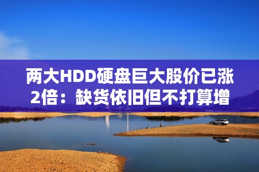 两大HDD硬盘巨大股价已涨2倍：缺货依旧但不打算增产