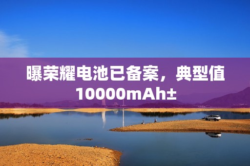 曝荣耀电池已备案，典型值10000mAh±
