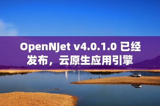 OpenNJet v4.0.1.0 已经发布，云原生应用引擎