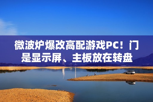 微波炉爆改高配游戏PC！门是显示屏、主板放在转盘
