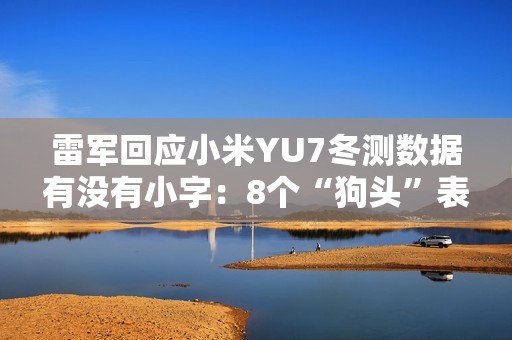 雷军回应小米YU7冬测数据有没有小字：8个“狗头”表情包