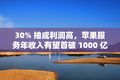 30% 抽成利润高，苹果服务年收入有望首破 1000 亿美元