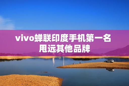 vivo蝉联印度手机第一名 甩远其他品牌