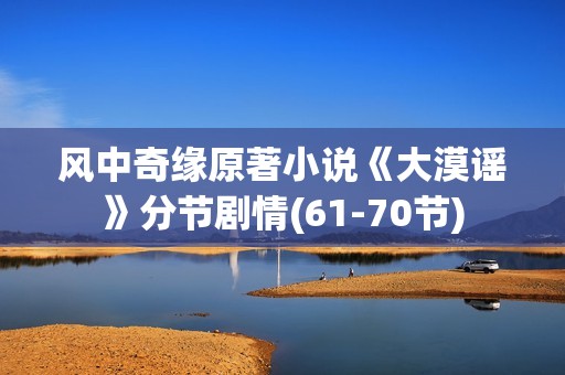 风中奇缘原著小说《大漠谣》分节剧情(61-70节)