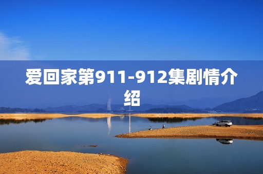 爱回家第911-912集剧情介绍