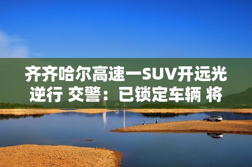 齐齐哈尔高速一SUV开远光逆行 交警：已锁定车辆 将严惩！