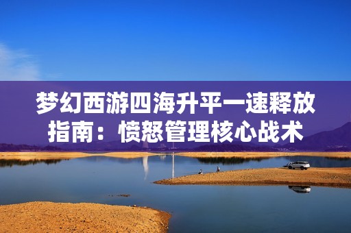梦幻西游四海升平一速释放指南：愤怒管理核心战术