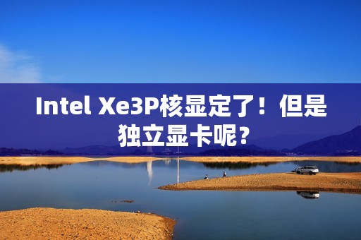 Intel Xe3P核显定了！但是 独立显卡呢？