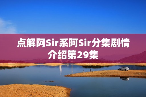 点解阿Sir系阿Sir分集剧情介绍第29集