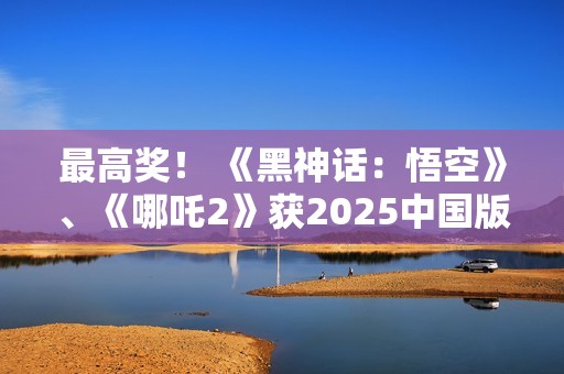 最高奖！ 《黑神话：悟空》、《哪吒2》获2025中国版权金奖