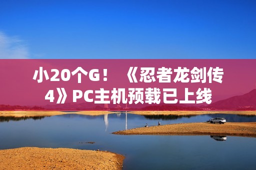 小20个G！ 《忍者龙剑传4》PC主机预载已上线