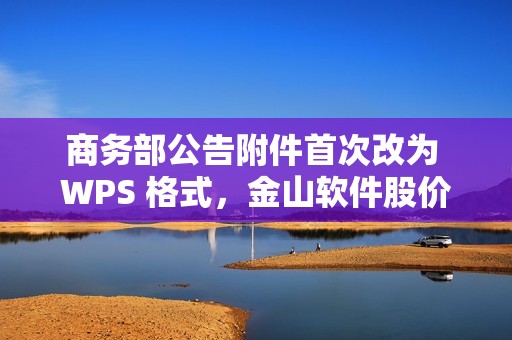 商务部公告附件首次改为 WPS 格式，金山软件股价一度暴涨 18%