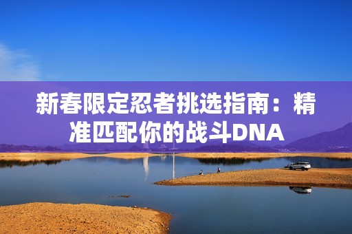 新春限定忍者挑选指南：精准匹配你的战斗DNA