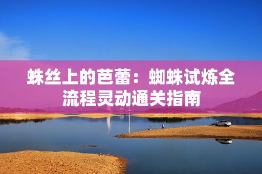 蛛丝上的芭蕾：蜘蛛试炼全流程灵动通关指南