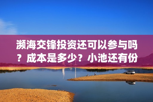 濒海交锋投资还可以参与吗？成本是多少？小池还有份额吗？(濒海交锋能拿前三)