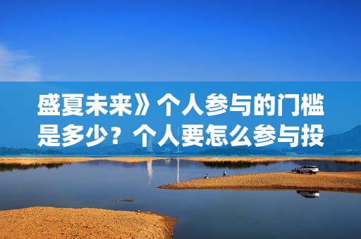 盛夏未来》个人参与的门槛是多少？个人要怎么参与投资？(盛夏未来哦)
